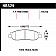 Hawk Performance Brake Pad - HB529P.710