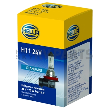 Hella Headlight Bulb Single - H1124V-2