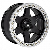 RBP Wheel 50R Cobra 20 x 9 Black With Natural Bead Lock Ring - 50R-2090-97-12M