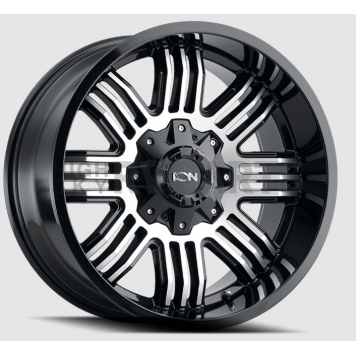 ION Wheels Series 144 - 17 x 9 Black With Natural Face - 144-7952B