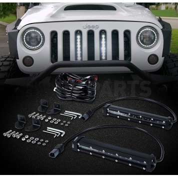 Race Sport Lighting Light Bar LED 8 Inch - 2LJK-1