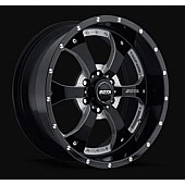 SOTA Offroad Wheel Novakane - 22 x 10.5 Black With Natural Accents - 561DM22165