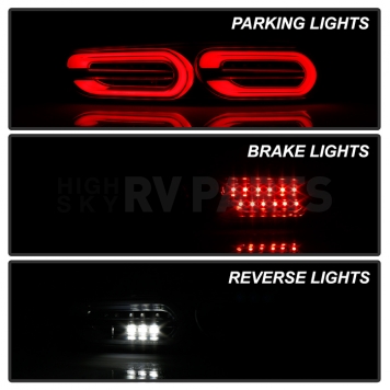 Spyder Automotive Tail Light Assembly LED Set Of 2 - 5087218-8