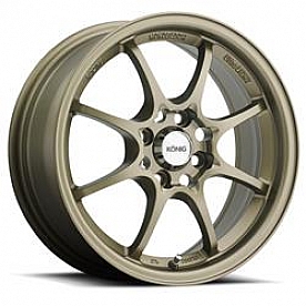Konig Wheels HE Helium - 15 x 6.5 Bronze - HE65D04408