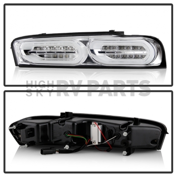 Spyder Automotive Tail Light Assembly LED Set Of 2 - 5087225-1