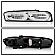 Spyder Automotive Tail Light Assembly LED Set Of 2 - 5087225