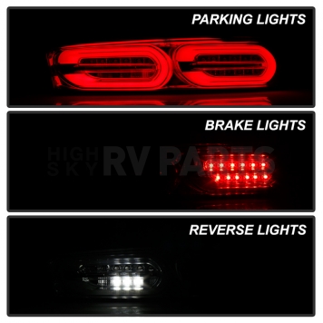 Spyder Automotive Tail Light Assembly LED Set Of 2 - 5087225-8