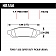 Hawk Performance Brake Pad - HB556Y.710