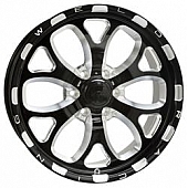 Weld Racing Wheels F58 Series - 17 x 9 Black With Natural Openings - F58B7090C45A