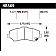 Hawk Performance Brake Pad - HB569Y.650
