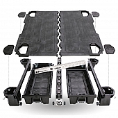 Decked Truck Bed Drawer - 2000 Pound Load Capacity Full Bed Deck Unit - DF4