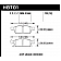 Hawk Performance Brake Pad - HB701P.723