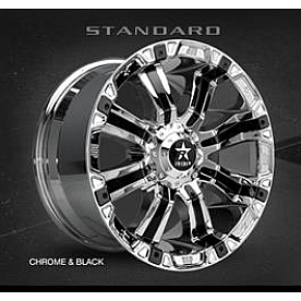 RBP Wheel 94R - 18 x 10 Silver With Black Inserts - 94R-1810-70-12C