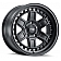 Dirty Life Race Wheels Cage 9308 - 17 x 8.5 Black - 9308-7873MB