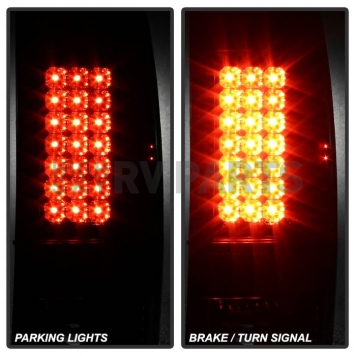 Spyder Automotive Tail Light Assembly LED Set Of 2 - 5003898-5