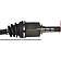 Cardone (A1) Industries CV Axle Shaft - 66-7355