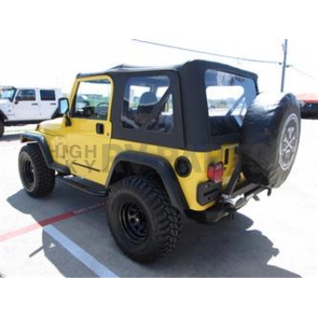 Black Mountain Spyder Bumper 1-Piece Type Steel White - JE0387DM1
