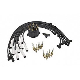 ACCEL Distributor Cap / Rotor Kit / Spark Plug / Spark Plug Wire Kit TST24