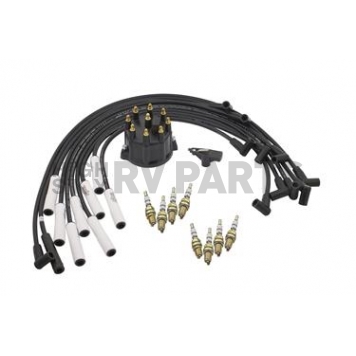 ACCEL Distributor Cap / Rotor Kit / Spark Plug / Spark Plug Wire Kit TST24