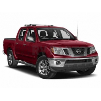 Black Horse Offroad Roof Rack Aluminum Silver 52 Inch Set of 2 Cross Bars and Hardware - TR52SI-4