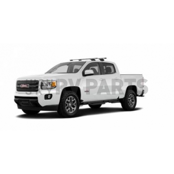 Black Horse Offroad Roof Rack Aluminum Silver 52 Inch Set of 2 Cross Bars and Hardware - TR52SI-5