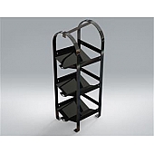 Masterack Van Storage System Refrigerant Tank Rack Three 30 Pound Tanks Capacity - 02N938KP