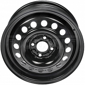 Dorman OE Solutions Wheel - 15 x 5.5 Black Steel - 939-248