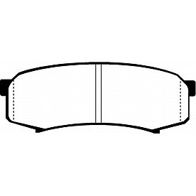 EBC Brakes Brake Pad - DP6993