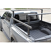 Rapid Switch Systems Ladder Rack Side Rail - 300 Pound Capacity Stainless Steel - RSS2004