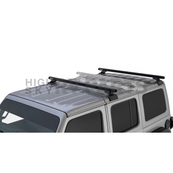 Rhino-Rack USA Roof Rack - 59 Inch Black 2 Bars Direct-Fit - JB0880-5