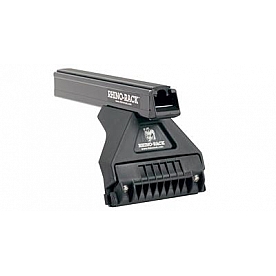 Rhino-Rack USA Roof Rack - 50 Inch Black 2 Bars Gutter Mount  - JB1612