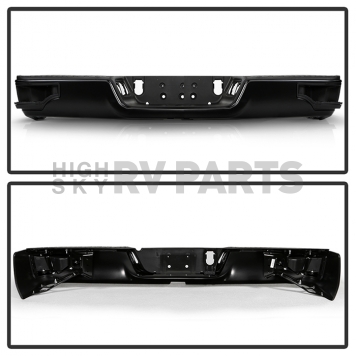 Spyder Automotive Bumper 1-Piece Design Steel Black - 9948633-1