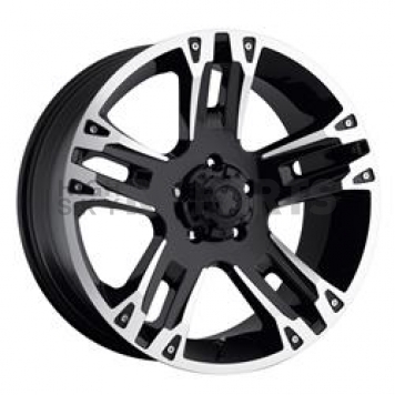 Ultra Wheel Maverick 234/235 - 16 x 8 Black With Diamond Cut Accents - 235-6853B