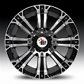 RBP Wheel - 18 x 10 Black - 94R-2090-63-00MB