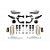 Fabtech Motorsports 3-1/2 Inch Lift Kit Suspension Performance Series - K2323