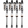 Rubicon Express Standard 2.5 Inch Lift Kit Suspension - JL7141PB