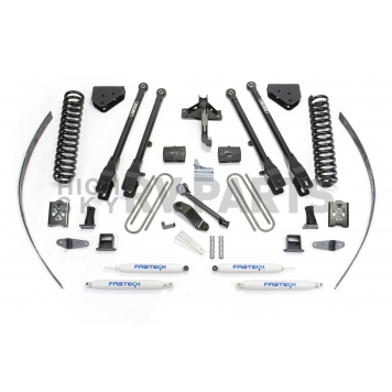 Fabtech Motorsports 4 Link System 8 Inch Lift Kit Suspension - K2017