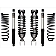 Icon Vehicle Dynamics 0 - 2.5 Inch Stage 2 Lift Kit Suspension - K213102