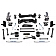 Fabtech Motorsports 6 Inch Basic Lift Kit Suspension - K7066