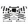 Fabtech Motorsports 3 Inch Lift Kit Suspension Dirt Logic - K4135DL