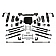Fabtech Motorsports 5 Inch Lift Kit Suspension Dirt Logic - K4148DL