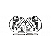 Fabtech Motorsports 6 Inch Lift Kit Suspension Dirt Logic - K2041DL