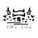 Fabtech Motorsports 6 Inch Performance System Lift Kit Suspension - K3000