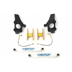 Fabtech Motorsports 3 Inch Spindle System Lift Kit Suspension - K1013