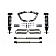Fabtech Motorsports 3-1/2 Inch Lift Kit Suspension Dirt Logic - K1144DL