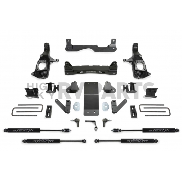 Fabtech Motorsports 4 Inch Lift Kit Suspension Stealth Series - K1121M