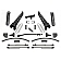 Fabtech Motorsports 8 Inch Lift Kit Suspension Dirt Logic - K2297DL