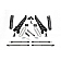 Fabtech Motorsports 4 Inch Lift Kit Suspension Dirt Logic - K2215DL