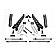 Fabtech Motorsports 6 Inch Lift Kit Suspension Dirt Logic - K2295DL