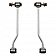 Rubicon Express Standard 2.5 Inch Lift Kit Suspension - JL7141E